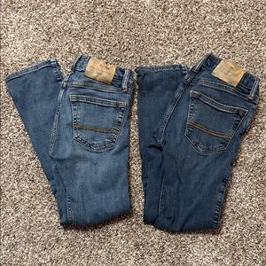 Abercrombie Kids Blue Skinny Jeans Set